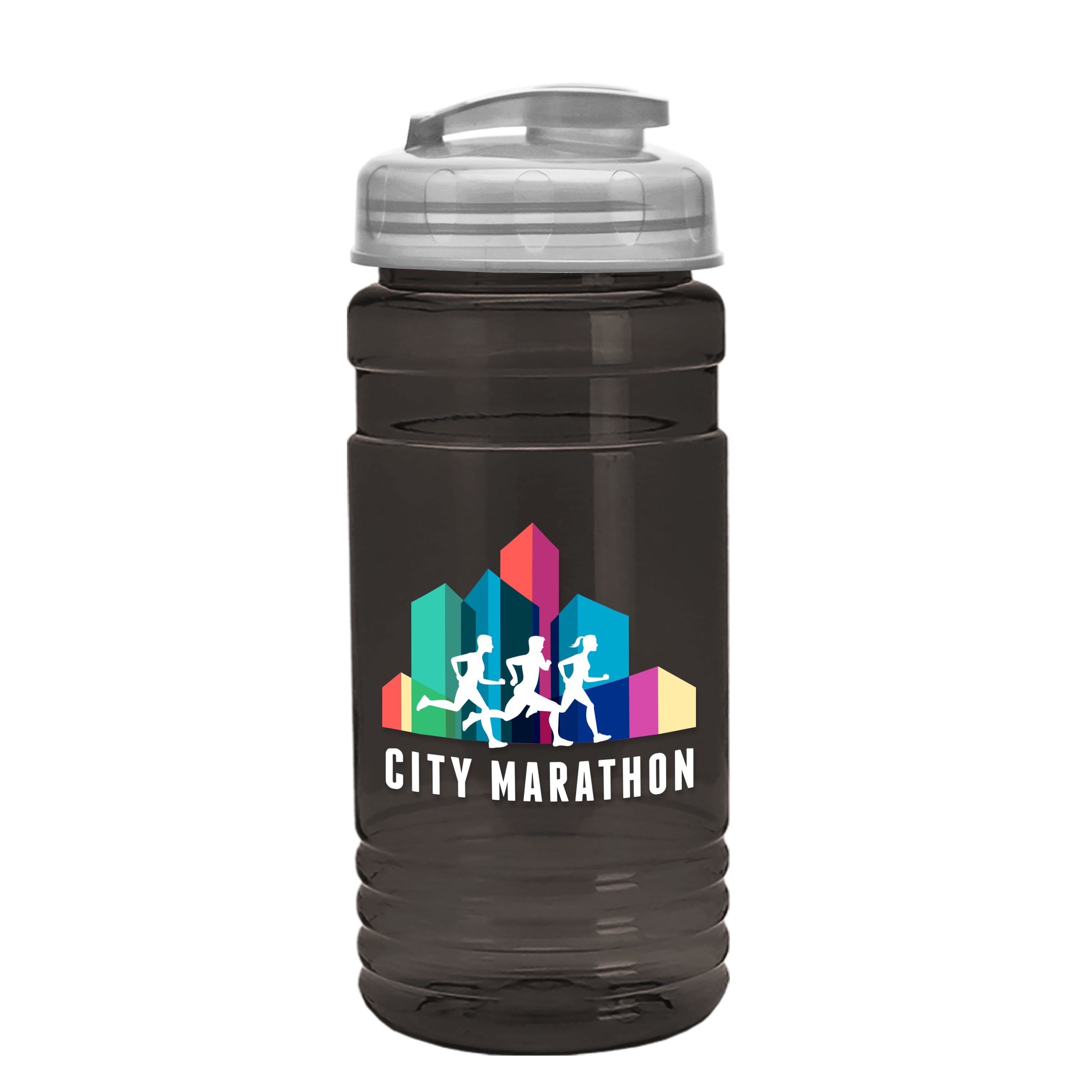 Groove Tritan® Bottle with Flip-Top Lid - 20 oz.
